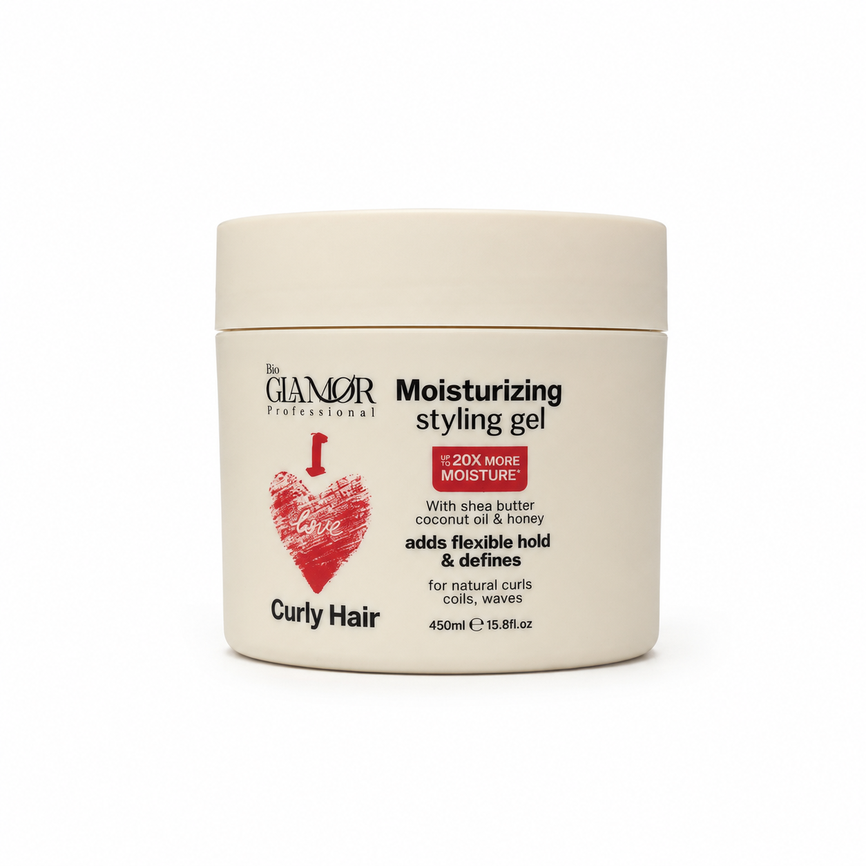 ژل استایل موی فر گلامور 450 میل
