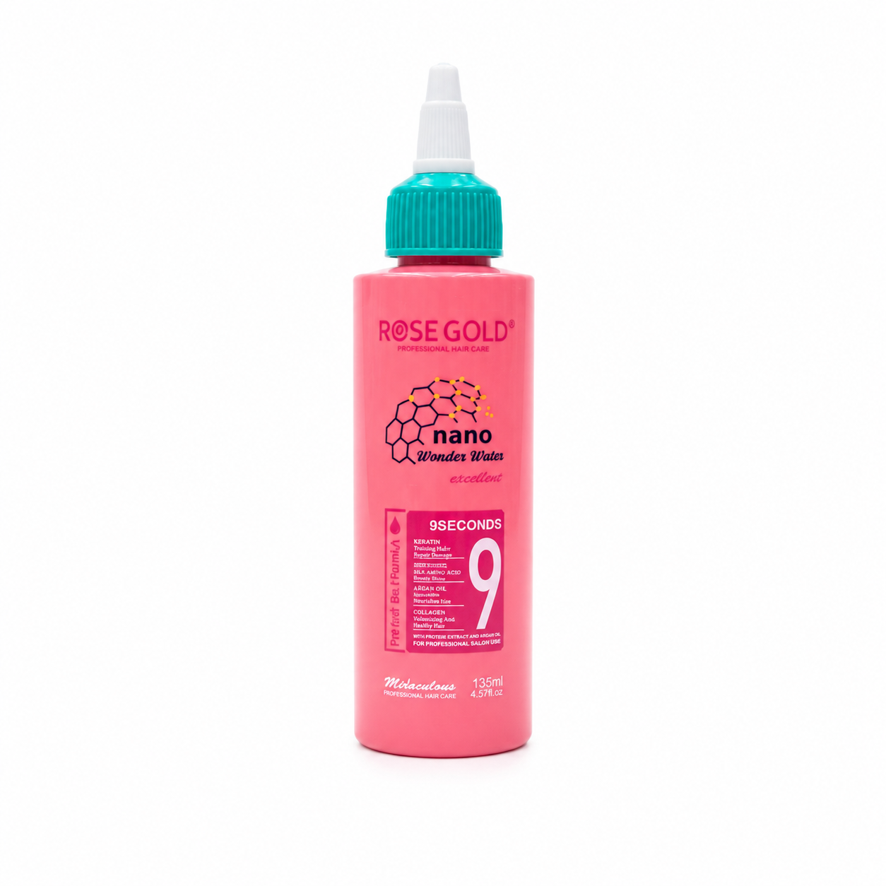 اکسیر و محلول 9 ثانیه برند رزگلد (Rose Gold 9-Second Wonder Water)