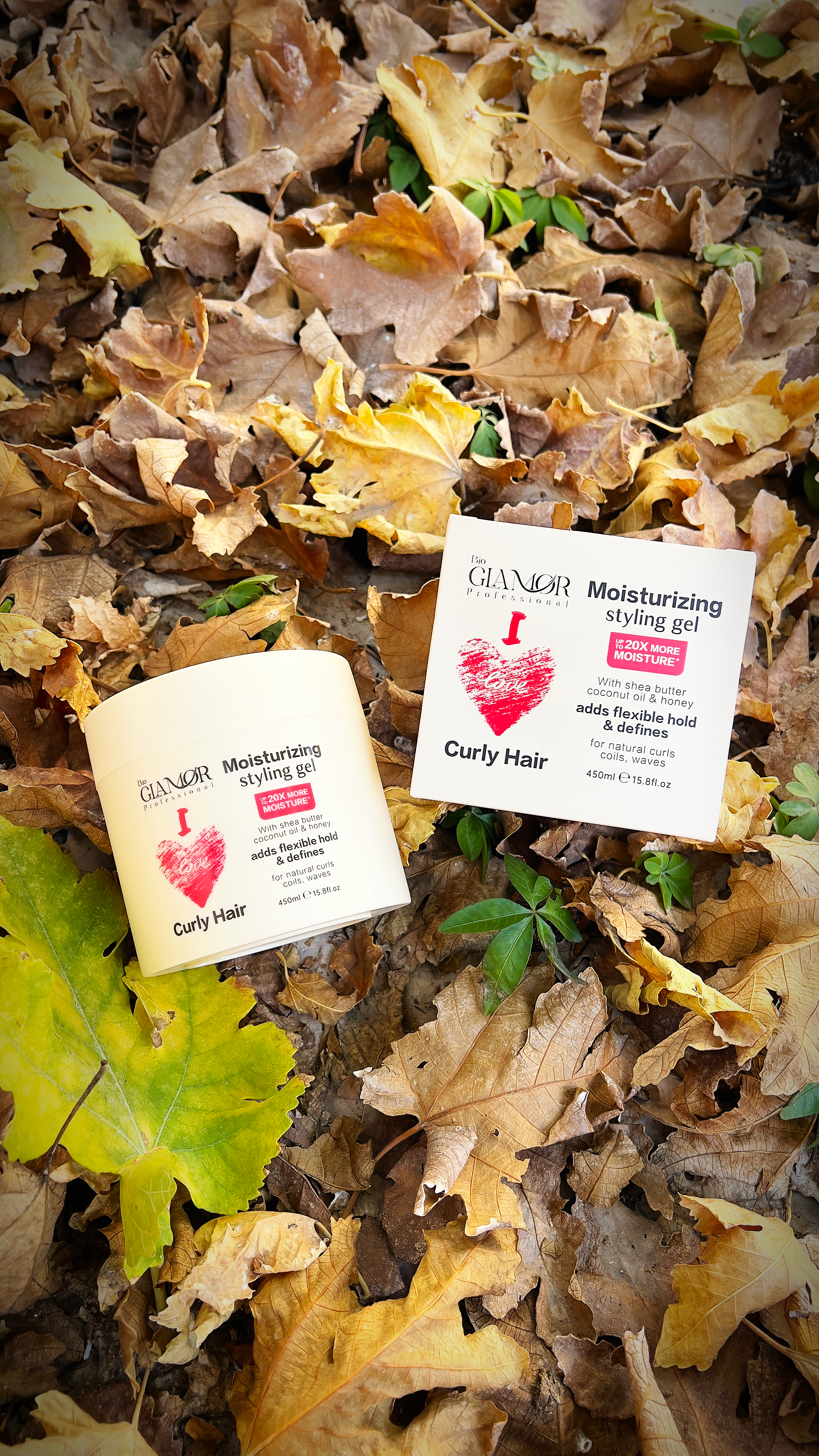 ژل استایل موی فر گلامور 450 میل