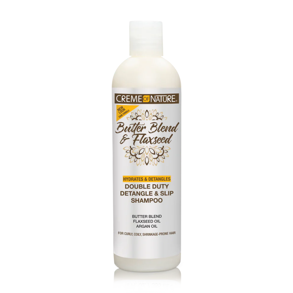 شامپو دو کاره گره بازکن و حالت دهنده موی فر کرم آف نیچر CREME of NATURE