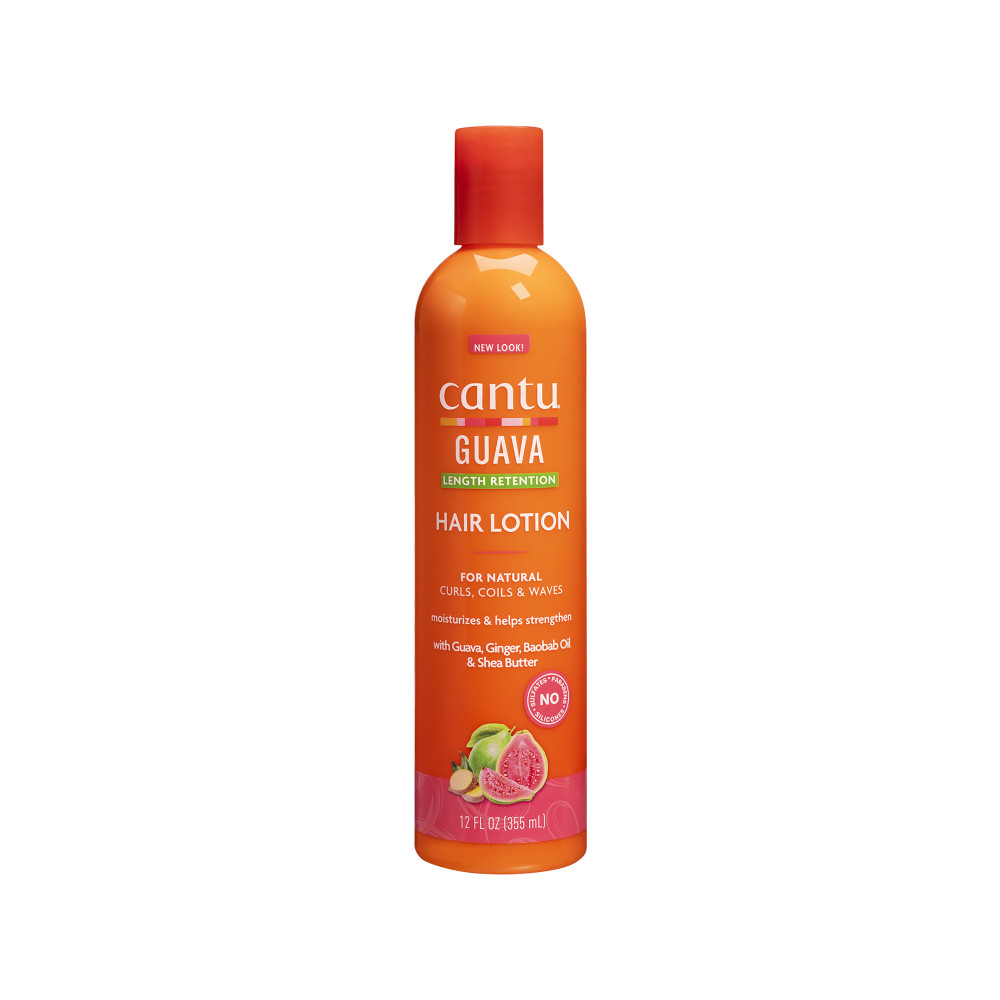 لوسیون آبرسان و پروتئین رسان مو گوآوا و زنجبیل کنتو Cantu Guava & Ginger Hair Lotion